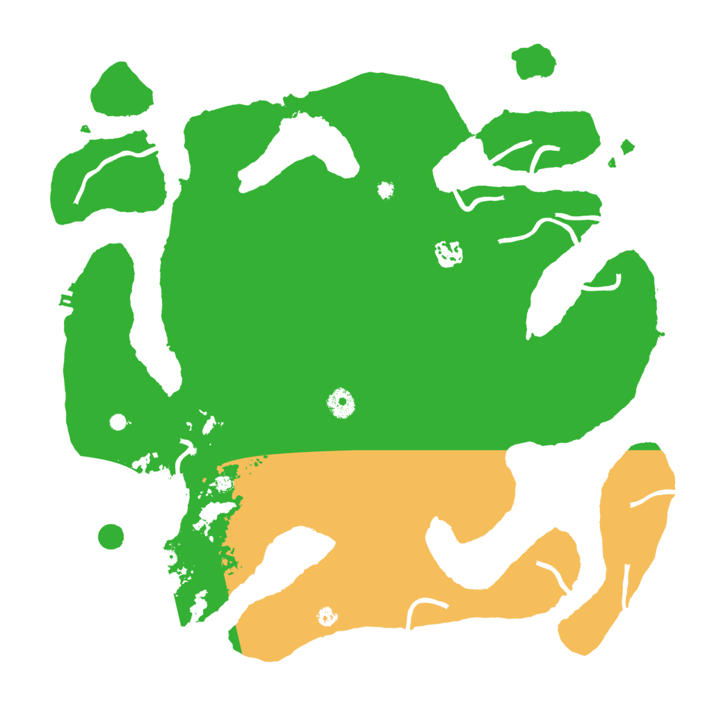 Biome Rust Map: Procedural Map, Size: 3800, Seed: 671130673