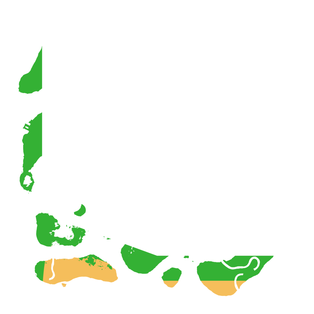 Biome Rust Map: Procedural Map, Size: 3600, Seed: 23331