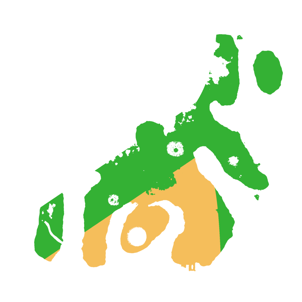 Biome Rust Map: Procedural Map, Size: 2800, Seed: 116