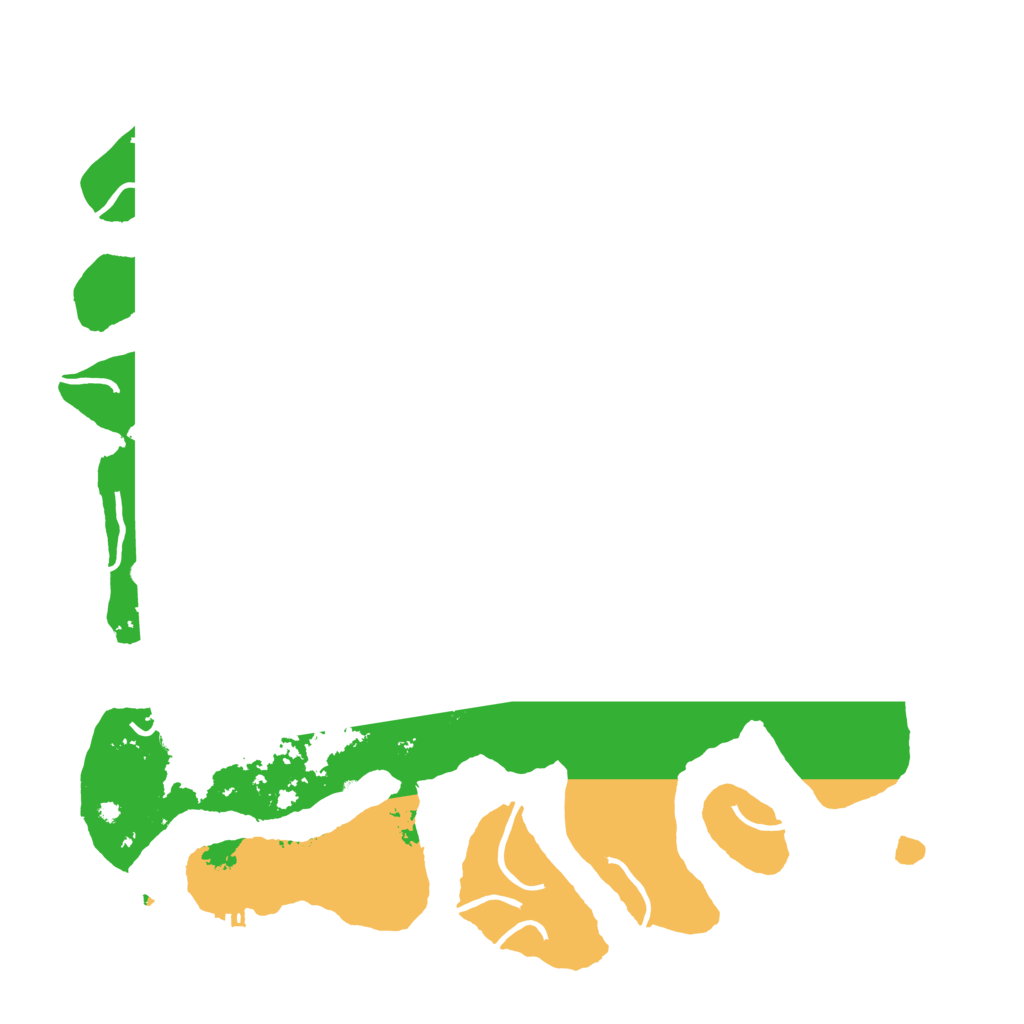 Biome Rust Map: Procedural Map, Size: 4400, Seed: 1112