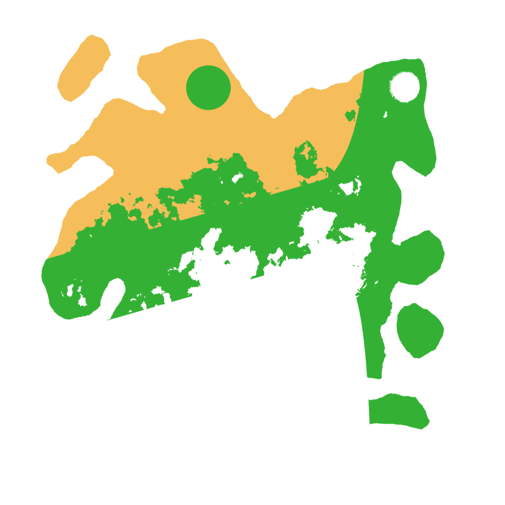 Biome Rust Map: Barren, Size: 3000, Seed: 410146