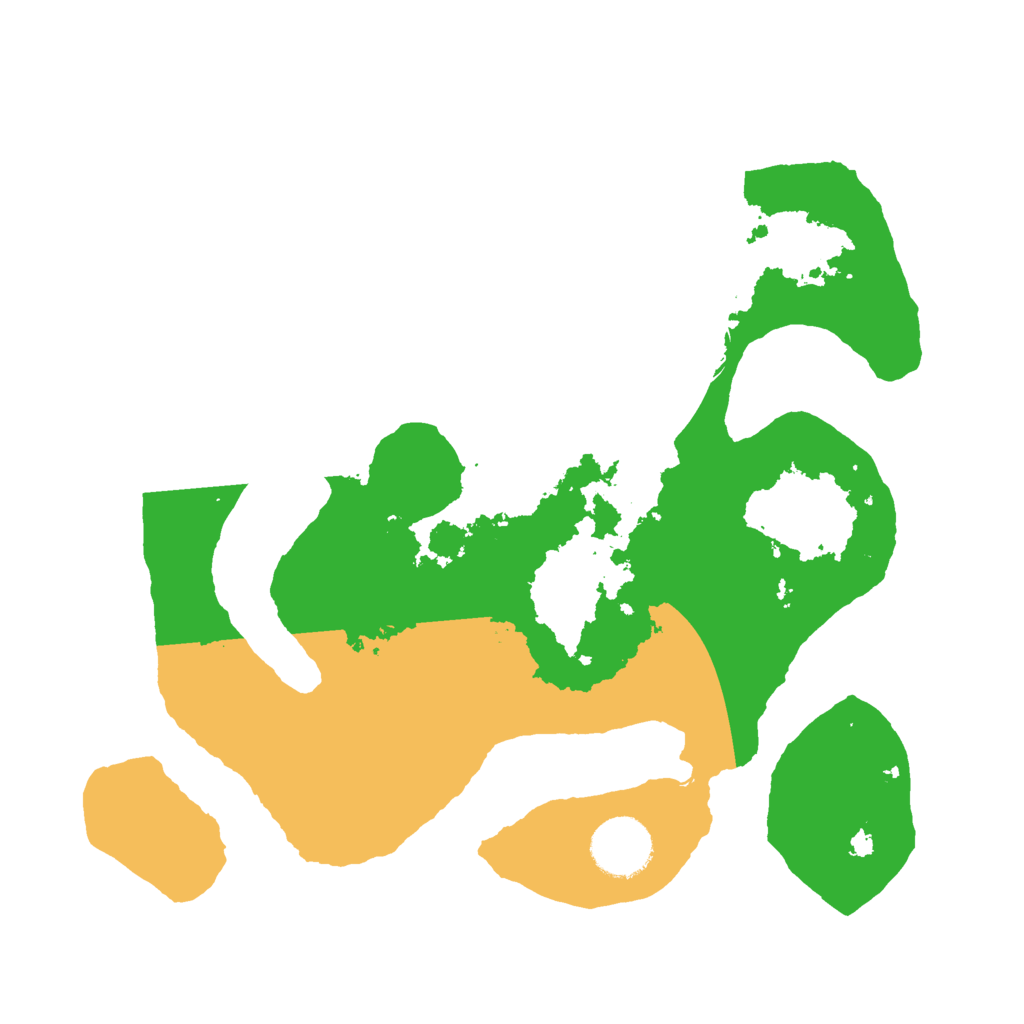 Biome Rust Map: Barren, Size: 3000, Seed: 981823