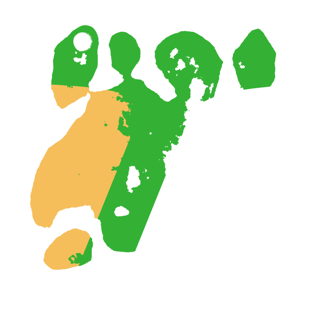 Biome Rust Map: Barren, Size: 3000, Seed: 758095