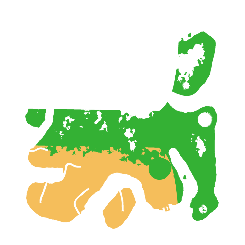 Biome Rust Map: Procedural Map, Size: 3000, Seed: 1527859828