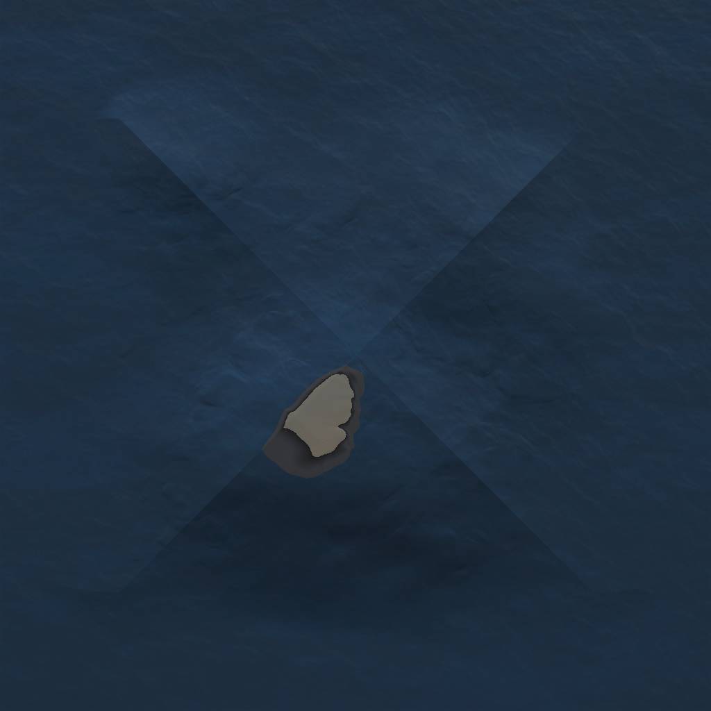 Rust Map: Procedural Map, Size: 1000, Seed: 1203388718, 3 Monuments