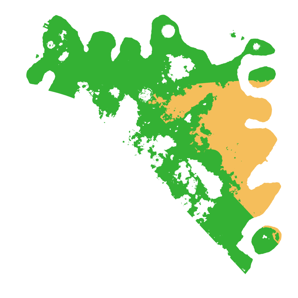 Biome Rust Map: Procedural Map, Size: 4000, Seed: 1366604