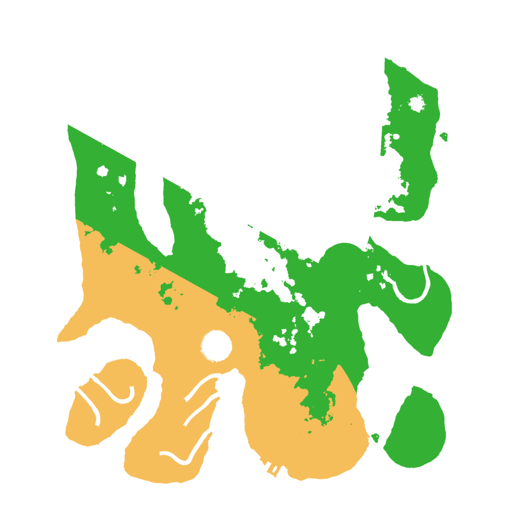 Biome Rust Map: Procedural Map, Size: 3000, Seed: 524185