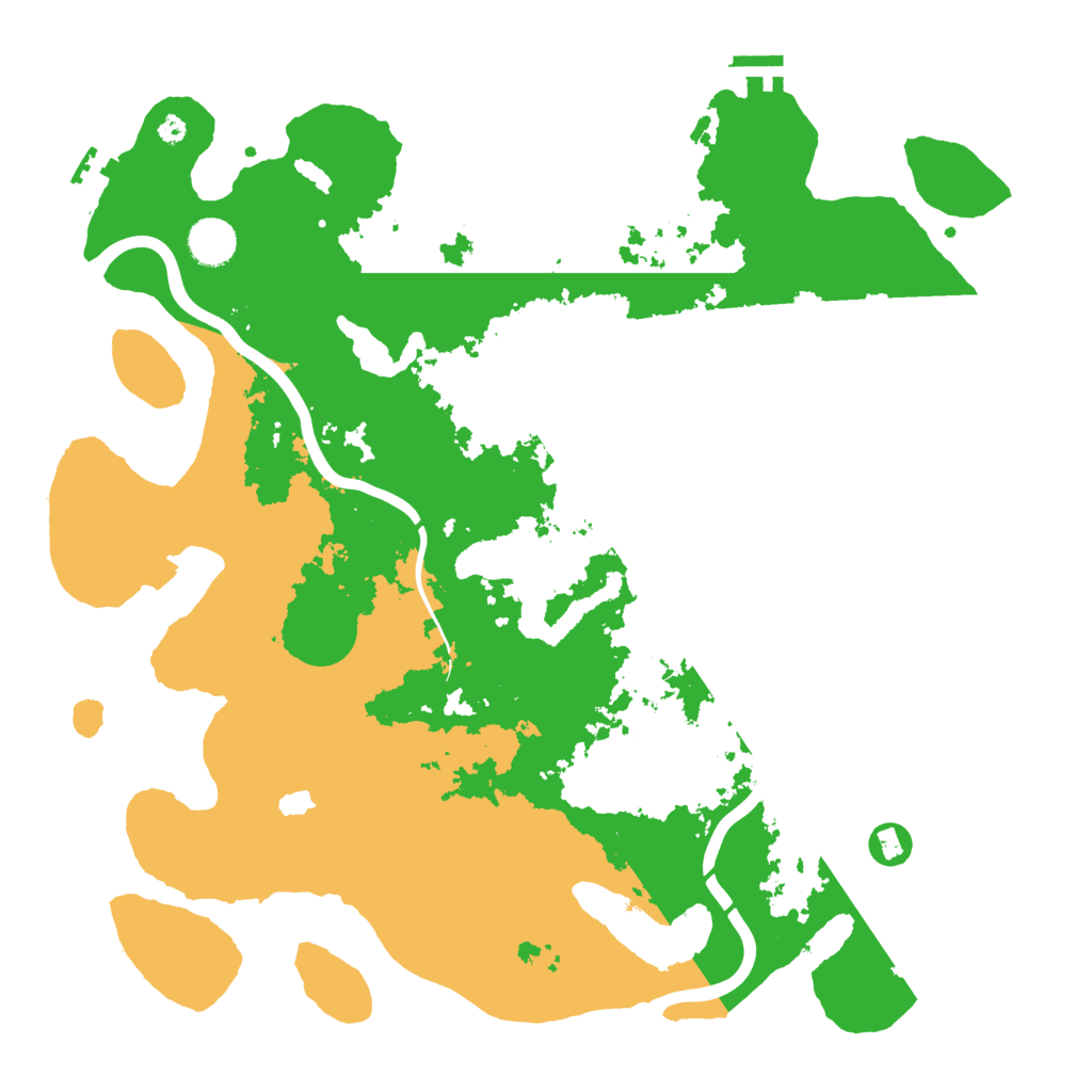 Biome Rust Map: Procedural Map, Size: 4000, Seed: 404487992