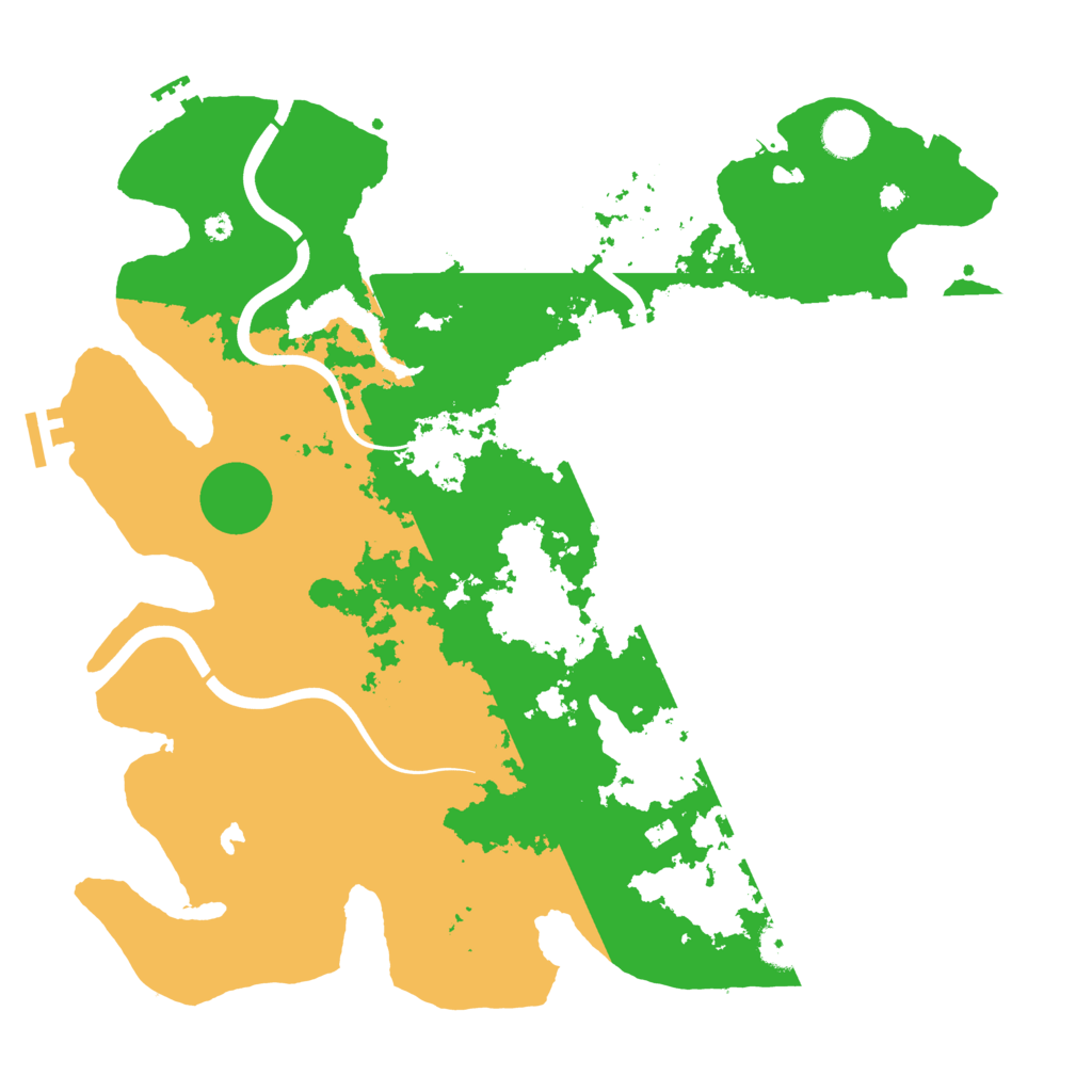 Biome Rust Map: Procedural Map, Size: 4000, Seed: 815509195