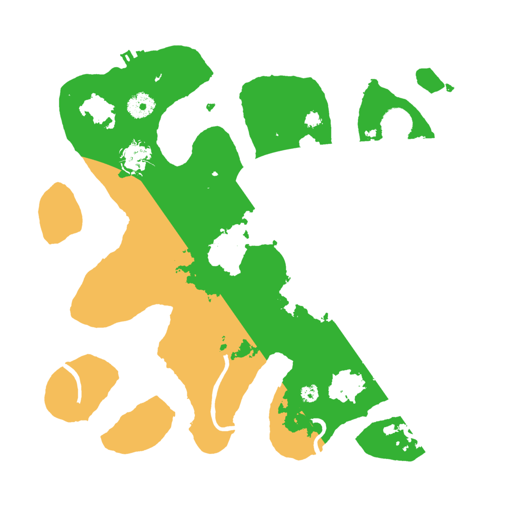 Biome Rust Map: Procedural Map, Size: 3000, Seed: 405050