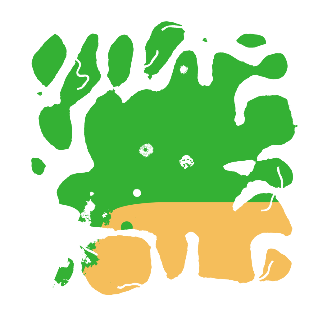 Biome Rust Map: Procedural Map, Size: 3550, Seed: 12345