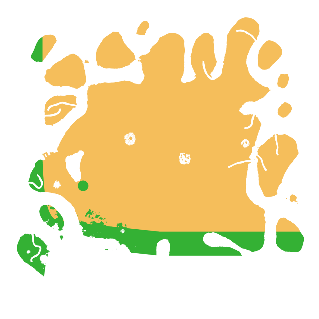 Biome Rust Map: Procedural Map, Size: 4000, Seed: 540557