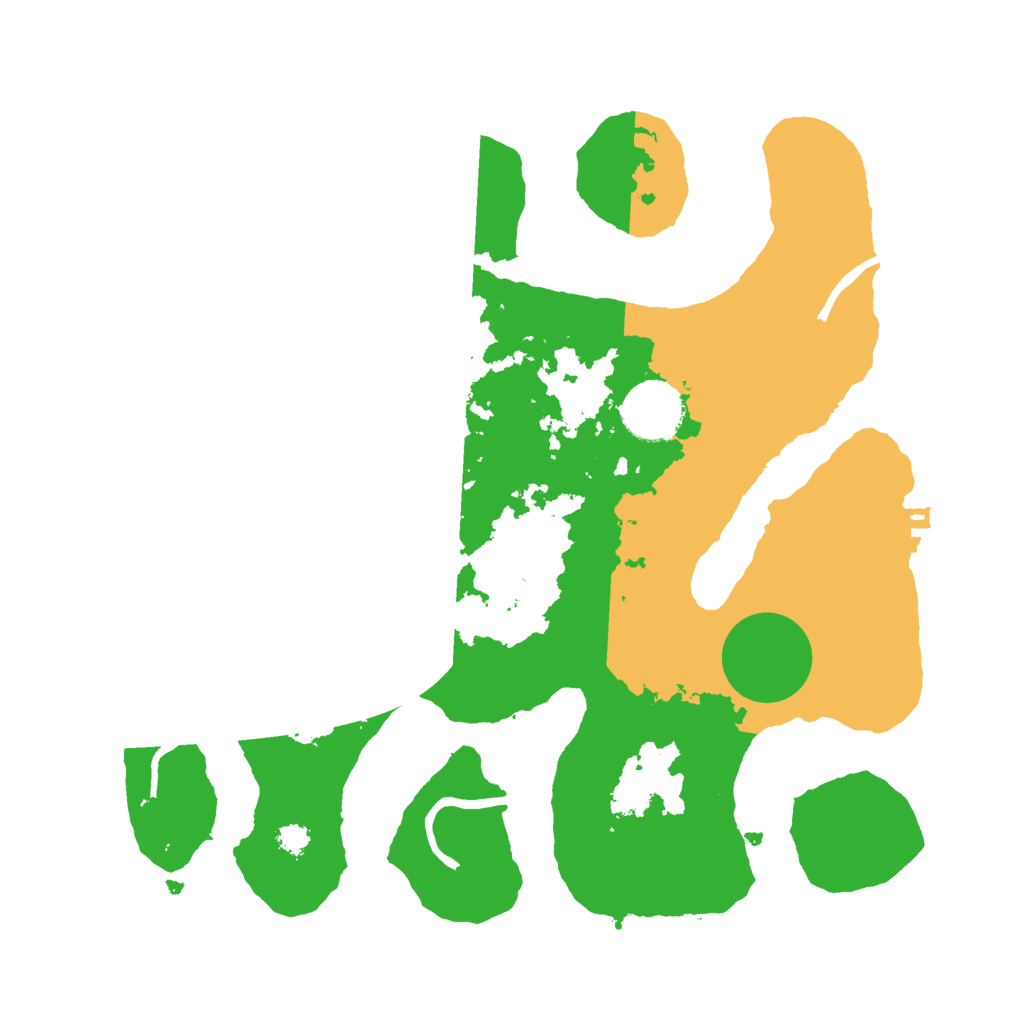 Biome Rust Map: Procedural Map, Size: 3000, Seed: 710639