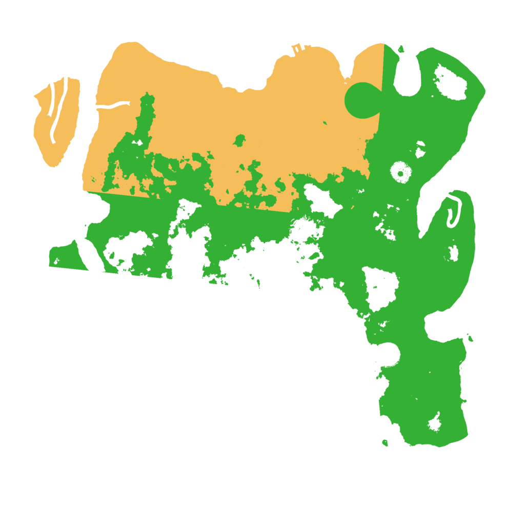 Biome Rust Map: Procedural Map, Size: 3800, Seed: 5944518