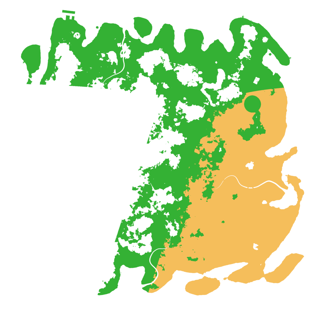 Biome Rust Map: Procedural Map, Size: 5000, Seed: 113027746