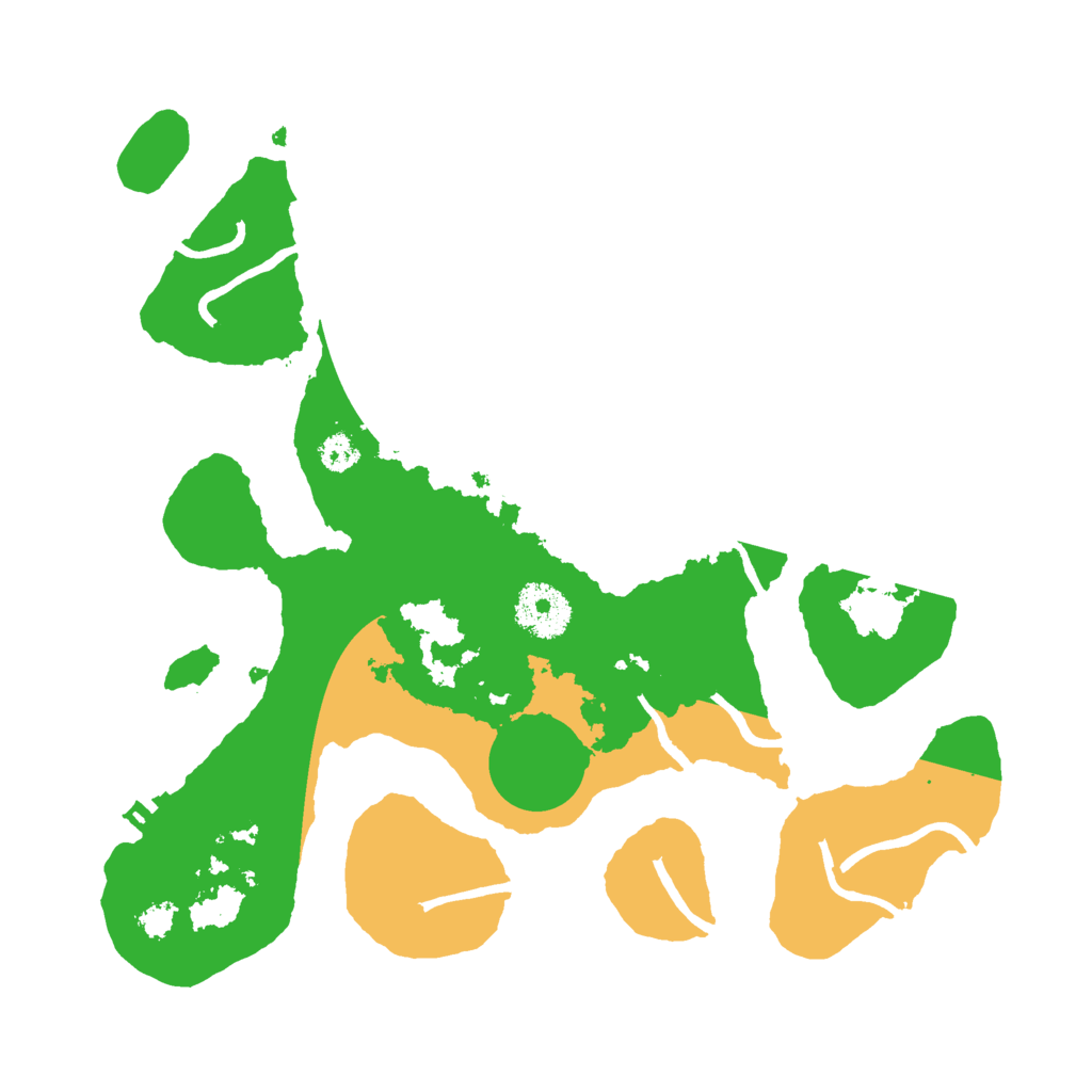 Biome Rust Map: Procedural Map, Size: 3000, Seed: 546456