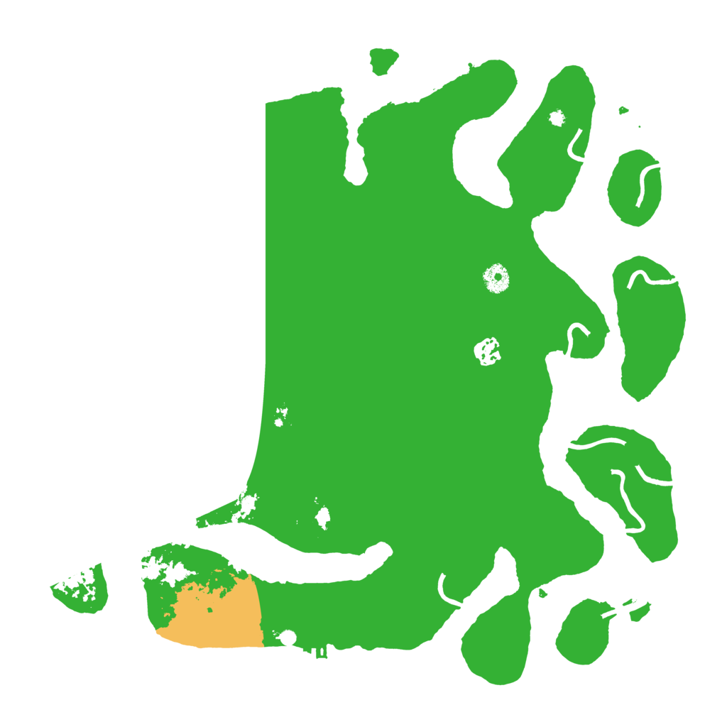 Biome Rust Map: Procedural Map, Size: 4000, Seed: 505671161