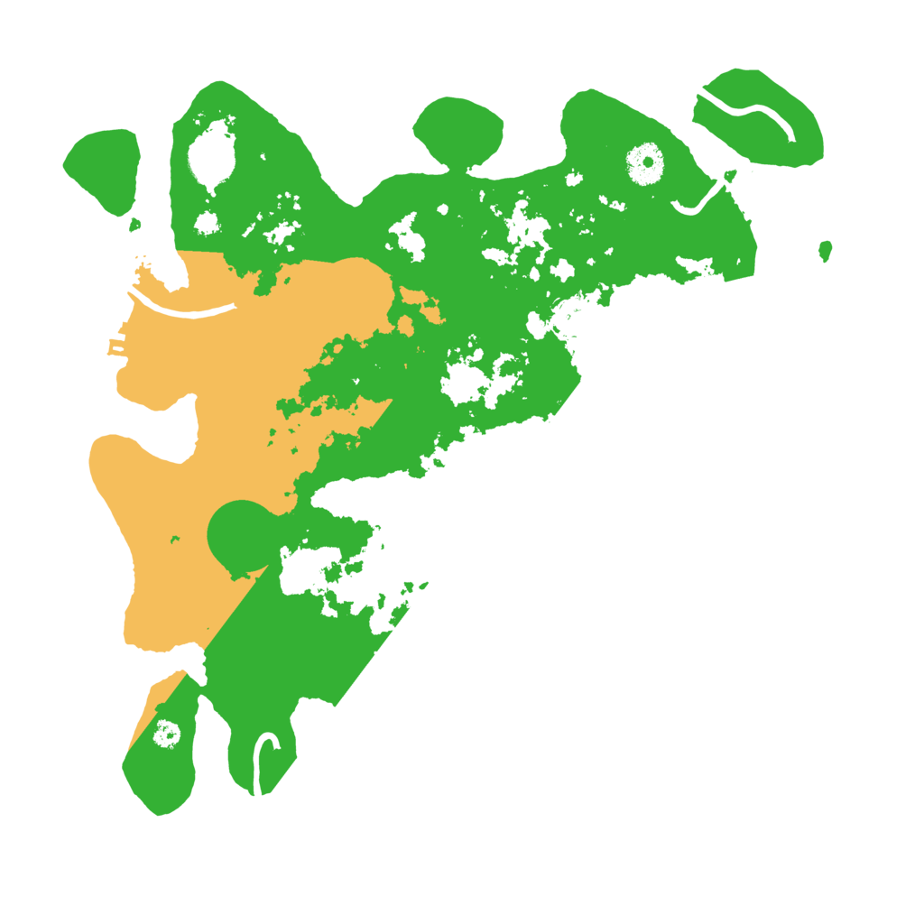 Biome Rust Map: Procedural Map, Size: 3500, Seed: 1723640341