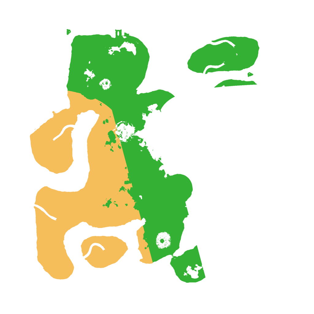 Biome Rust Map: Procedural Map, Size: 3000, Seed: 21474836