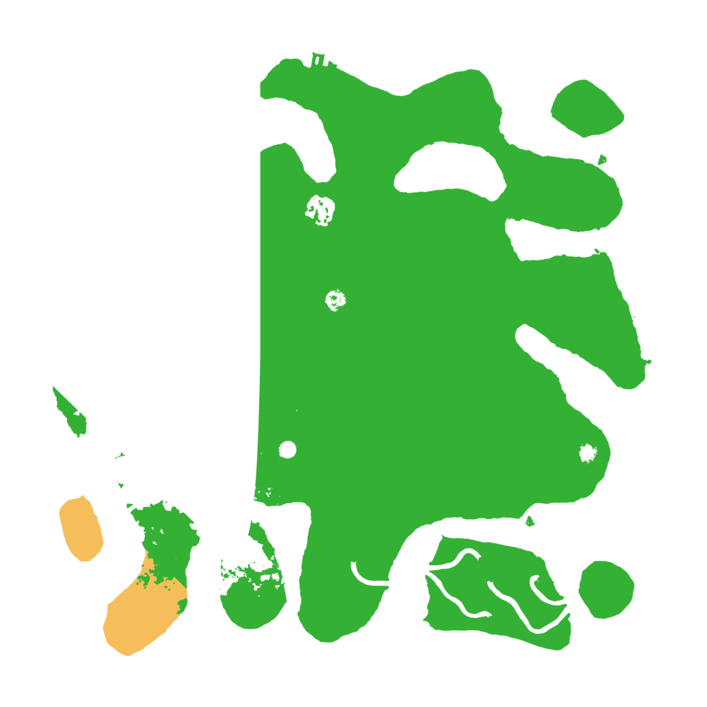 Biome Rust Map: Procedural Map, Size: 3600, Seed: 319969730