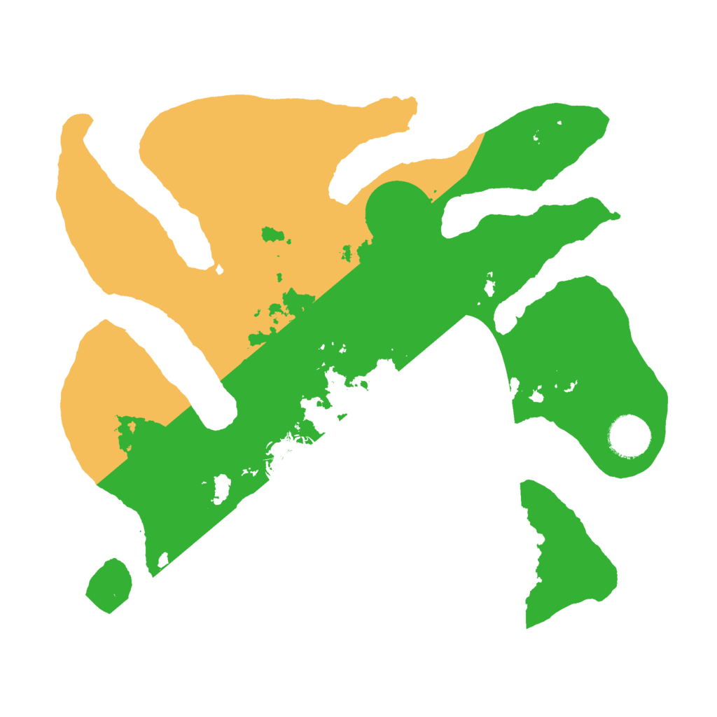 Biome Rust Map: Barren, Size: 3000, Seed: 505181