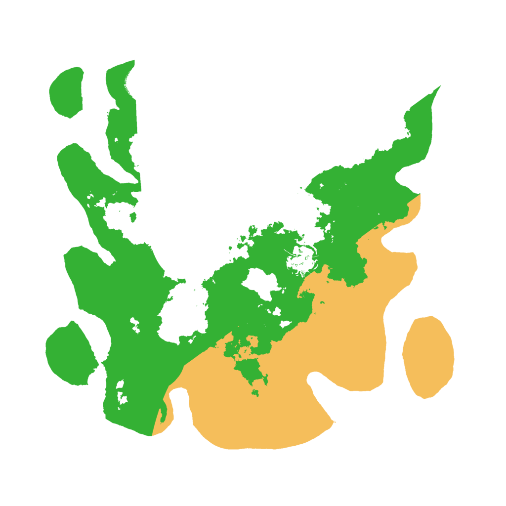 Biome Rust Map: Barren, Size: 3000, Seed: 226572