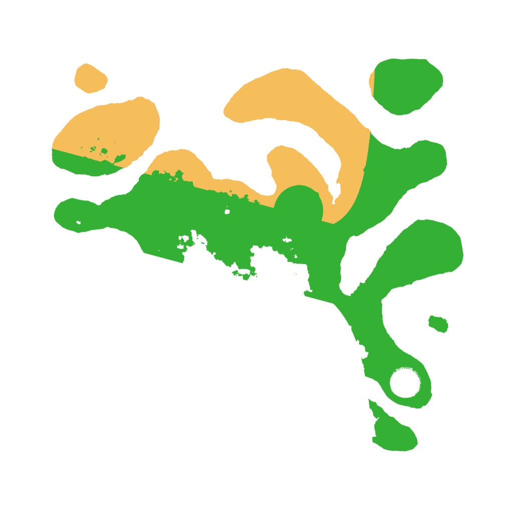 Biome Rust Map: Barren, Size: 3000, Seed: 829935