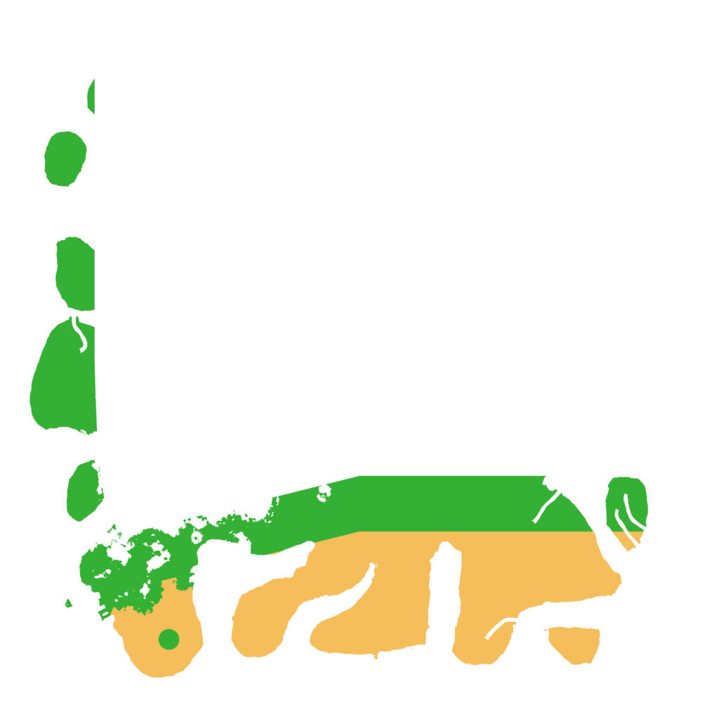 Biome Rust Map: Procedural Map, Size: 4594, Seed: 1