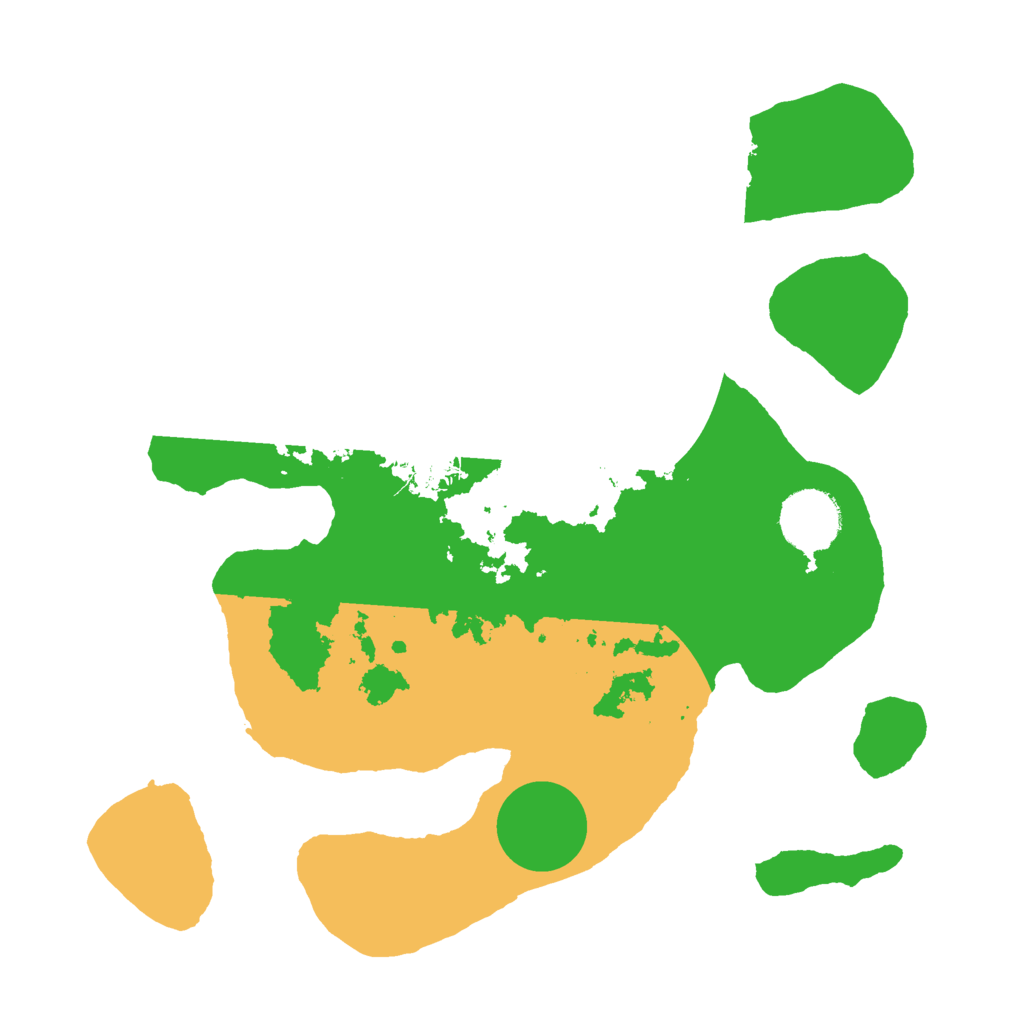 Biome Rust Map: Barren, Size: 3000, Seed: 235342