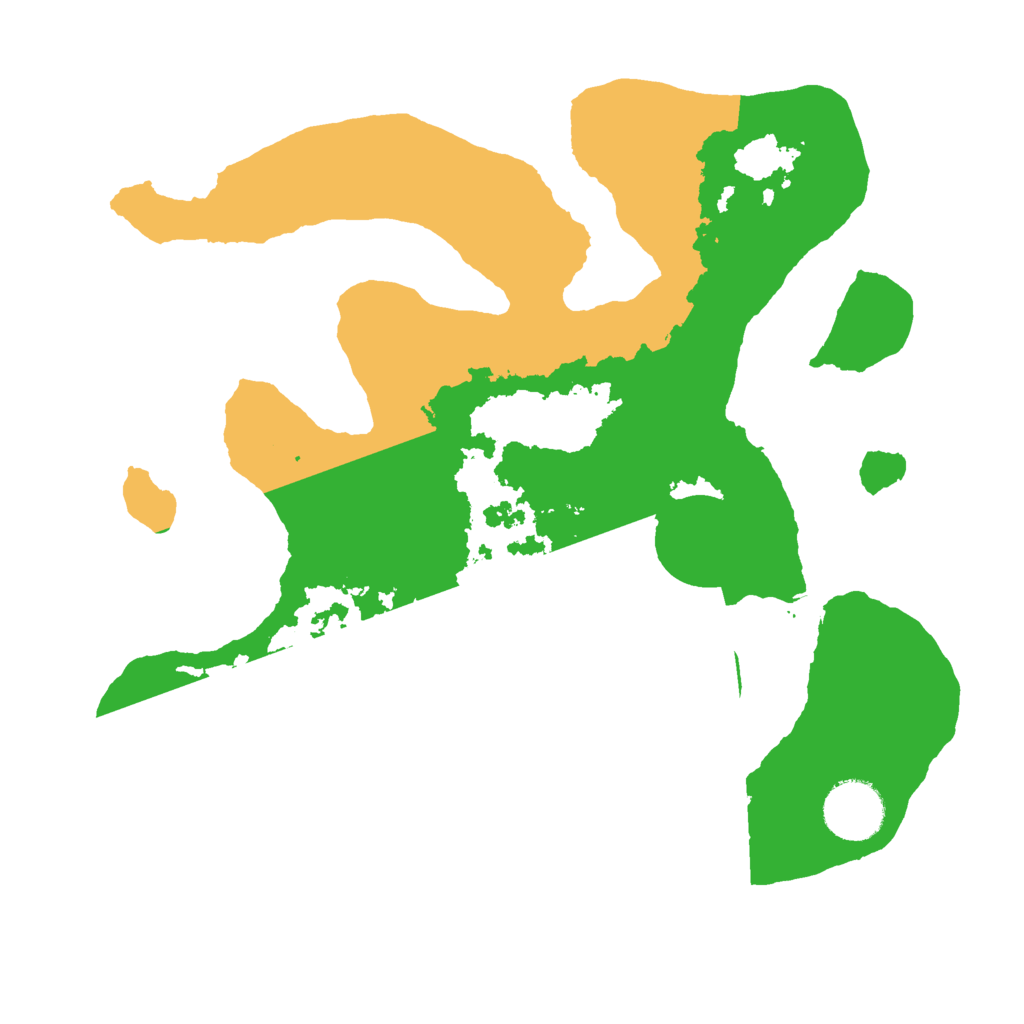 Biome Rust Map: Barren, Size: 3000, Seed: 936119