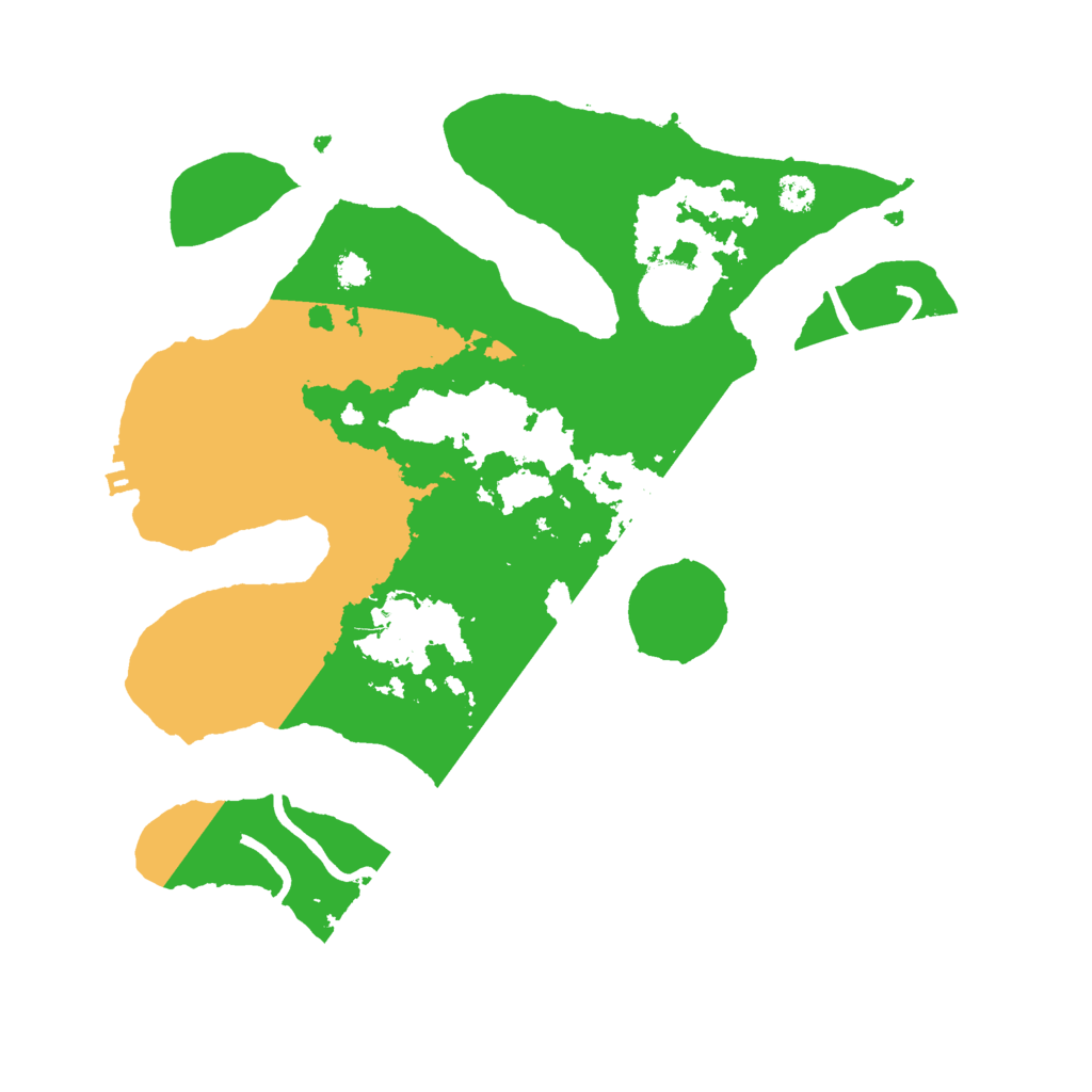 Biome Rust Map: Procedural Map, Size: 3000, Seed: 1279723687