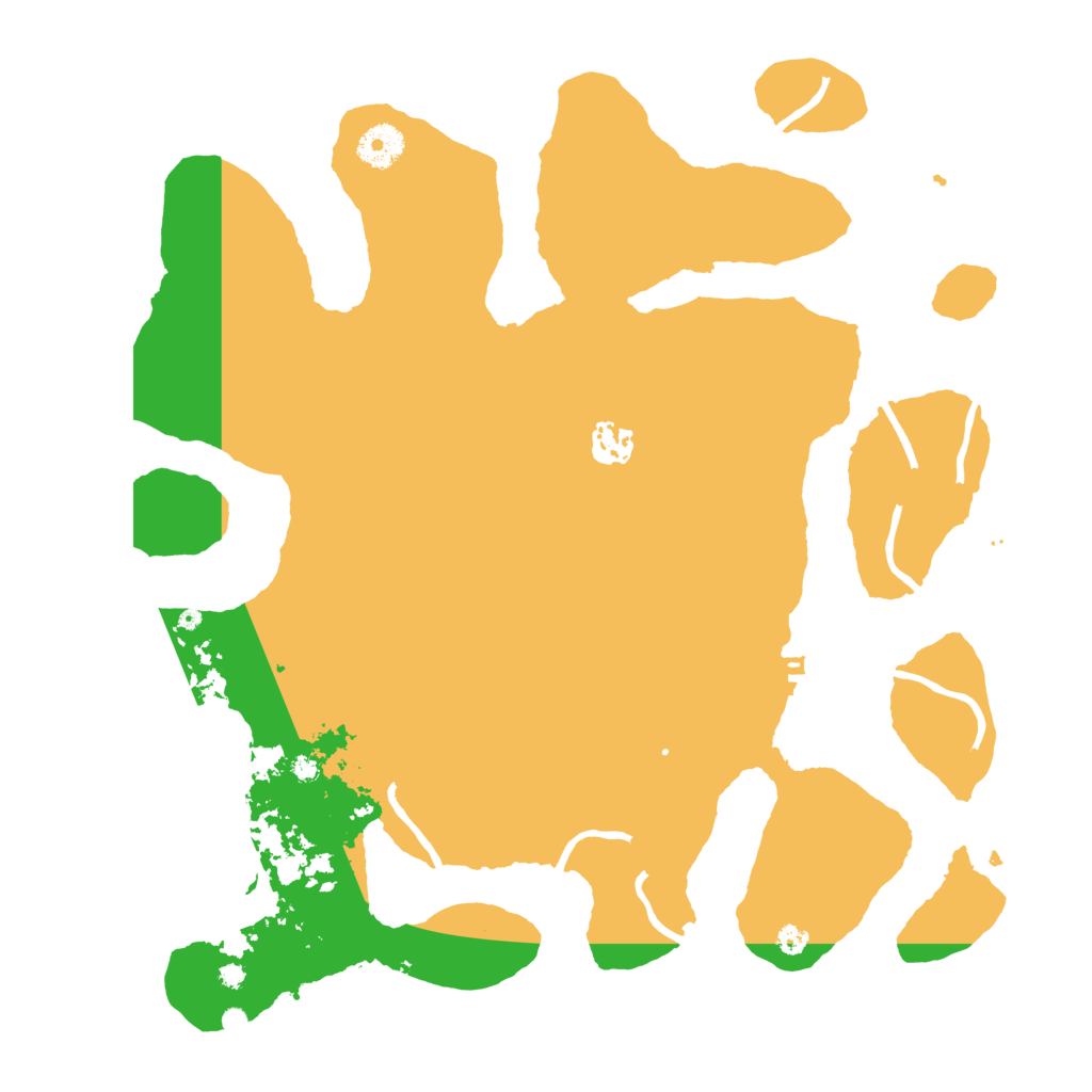 Biome Rust Map: Procedural Map, Size: 3700, Seed: 1911866459