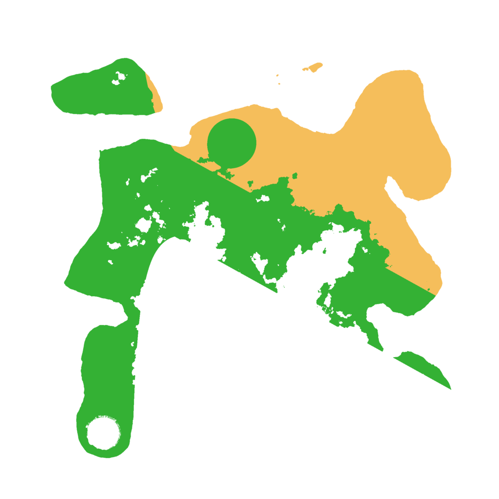 Biome Rust Map: Barren, Size: 2700, Seed: 110921