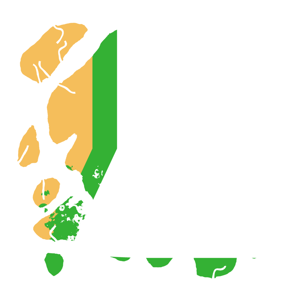 Biome Rust Map: Procedural Map, Size: 3700, Seed: 91086871