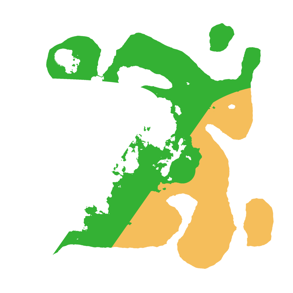 Biome Rust Map: Barren, Size: 3000, Seed: 543543534