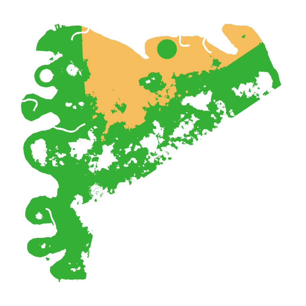 Biome Rust Map: Procedural Map, Size: 4100, Seed: 604112021