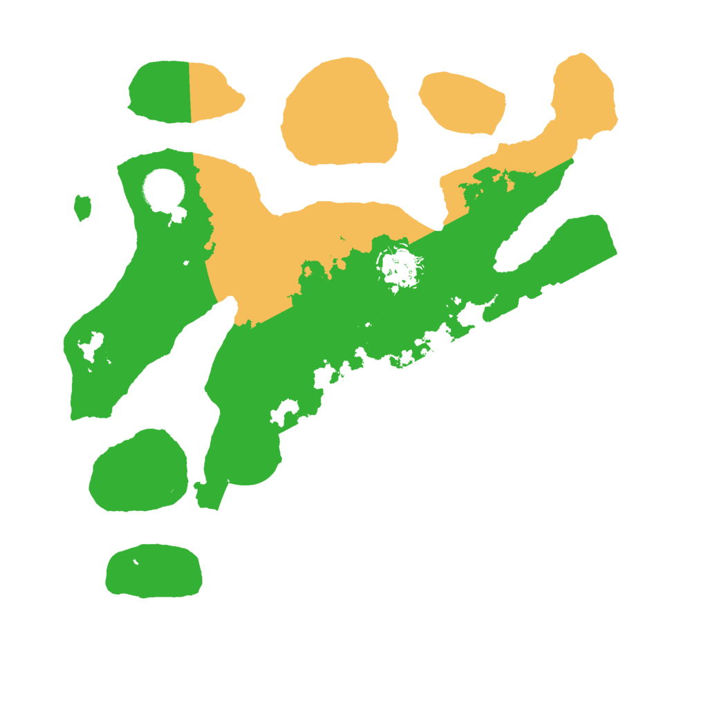 Biome Rust Map: Barren, Size: 3000, Seed: 808293