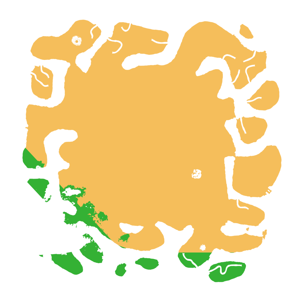 Biome Rust Map: Procedural Map, Size: 4500, Seed: 998353915