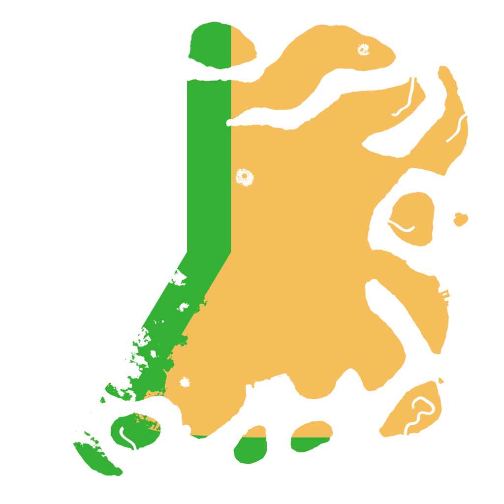 Biome Rust Map: Procedural Map, Size: 4250, Seed: 1451187109