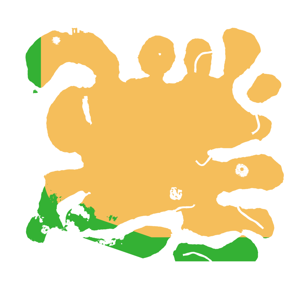 Biome Rust Map: Procedural Map, Size: 3500, Seed: 1203469981