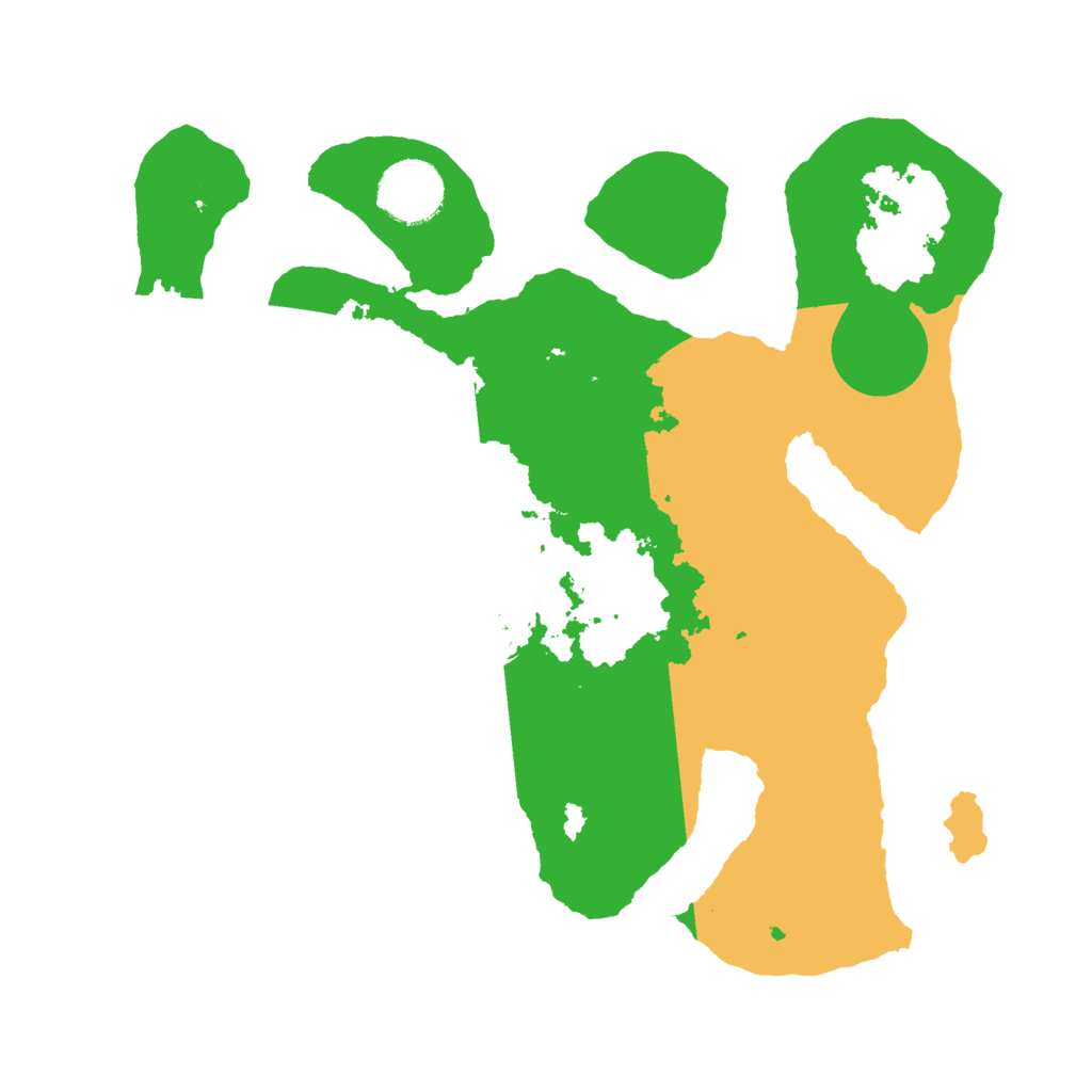 Biome Rust Map: Barren, Size: 3000, Seed: 697603