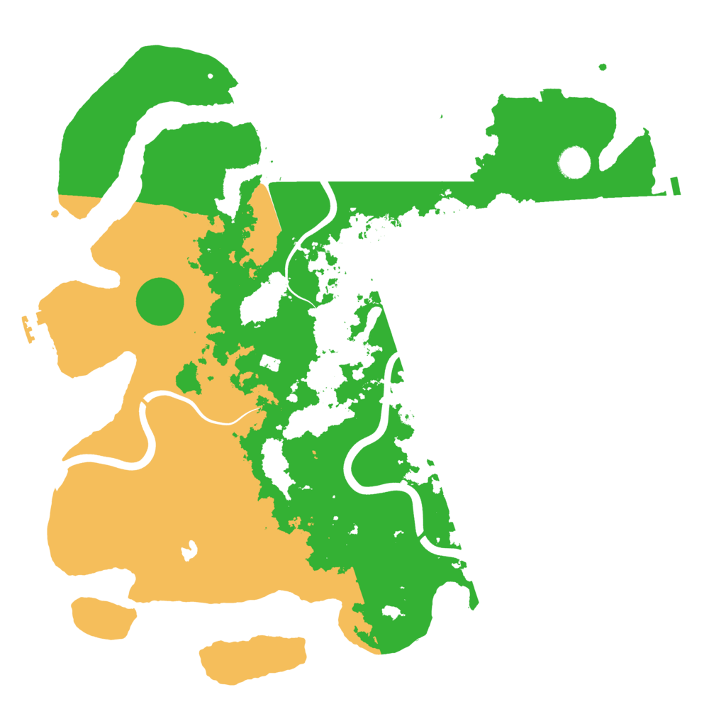 Biome Rust Map: Procedural Map, Size: 4000, Seed: 1181022848