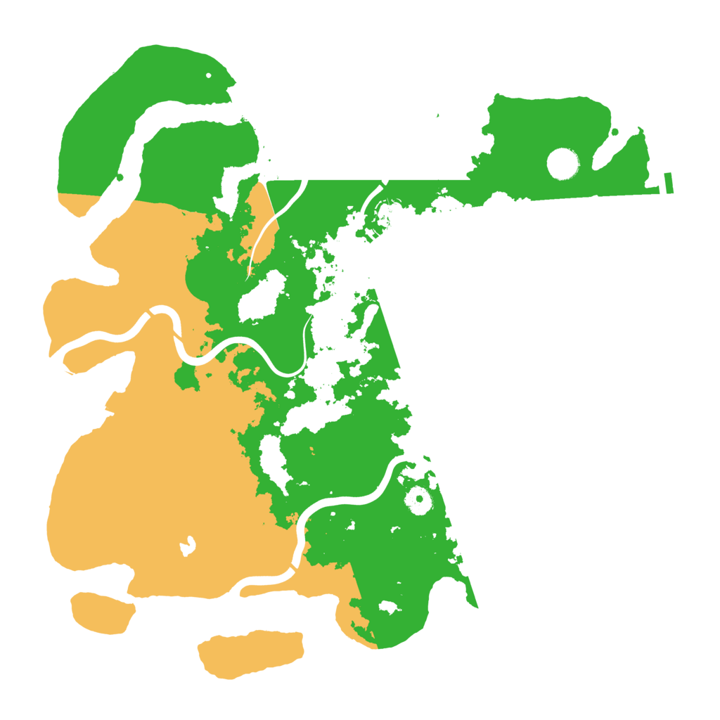 Biome Rust Map: Procedural Map, Size: 4000, Seed: 1181022848