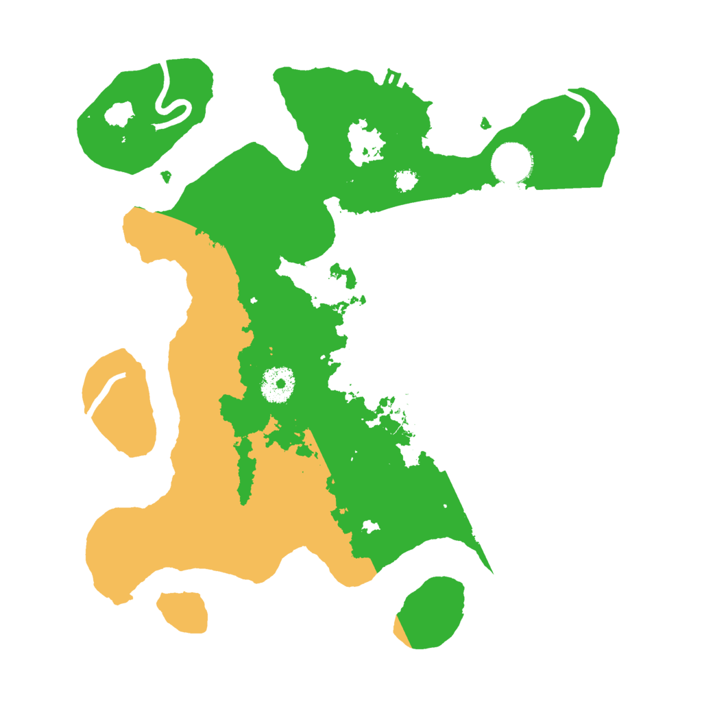 Biome Rust Map: Procedural Map, Size: 3000, Seed: 69696969