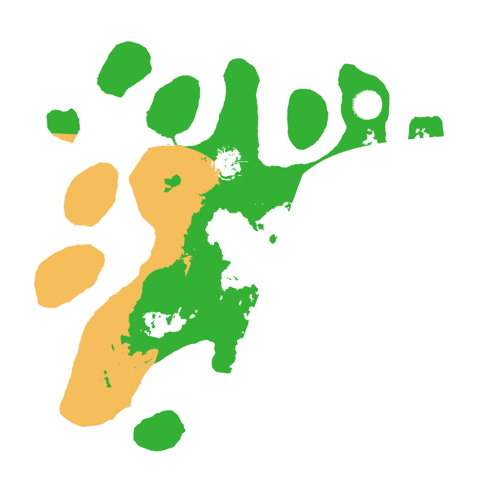 Biome Rust Map: Barren, Size: 3000, Seed: 741820