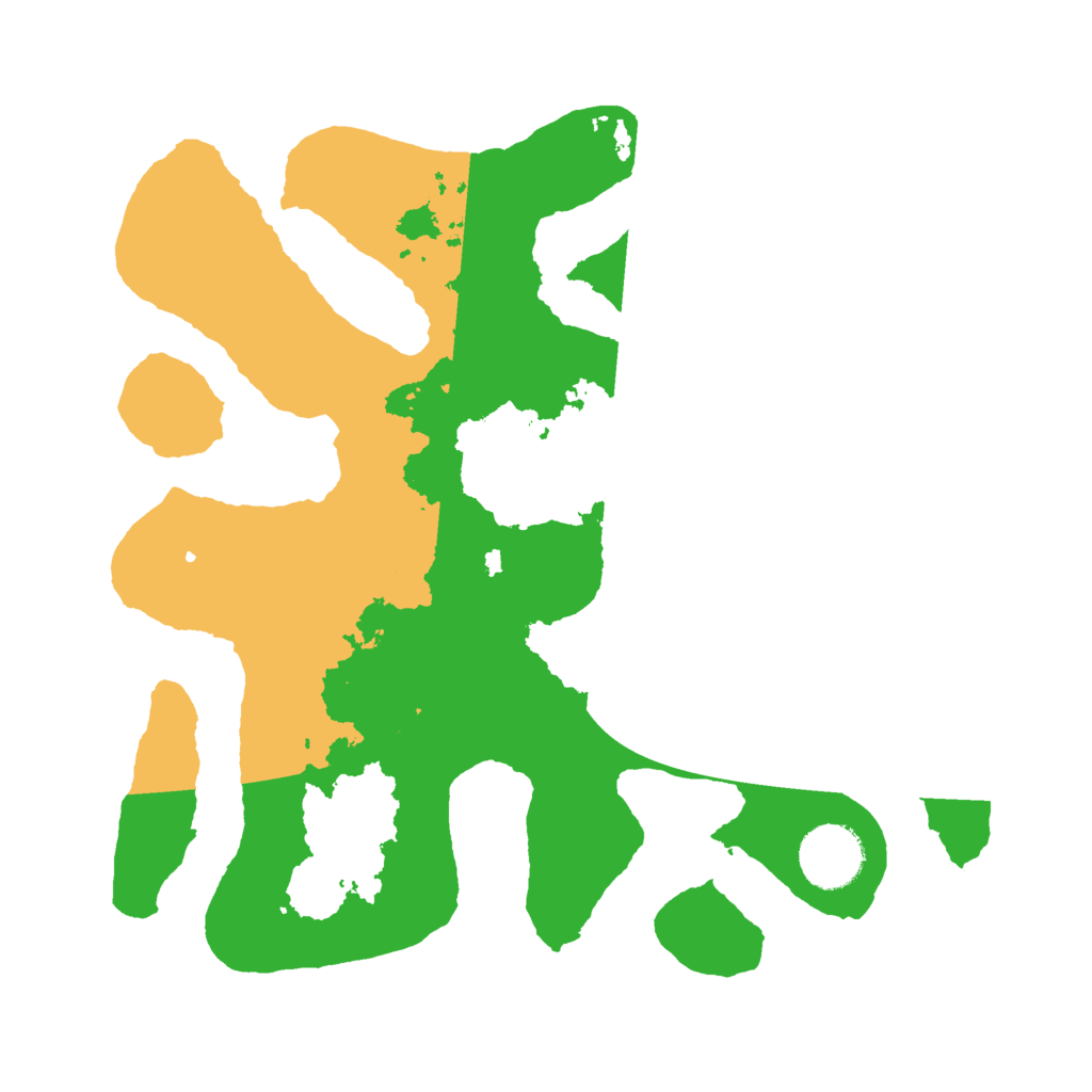 Biome Rust Map: Barren, Size: 3000, Seed: 220749