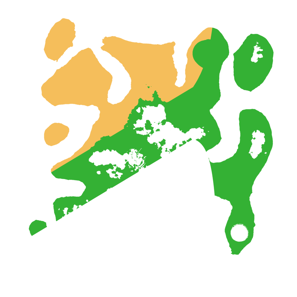 Biome Rust Map: Barren, Size: 3000, Seed: 532487