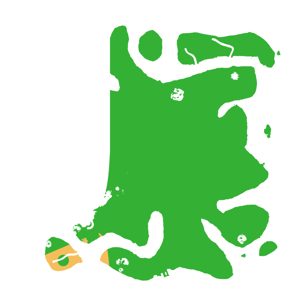 Biome Rust Map: Procedural Map, Size: 3500, Seed: 11042021