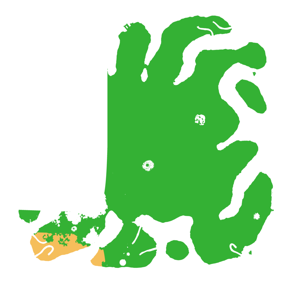 Biome Rust Map: Procedural Map, Size: 4000, Seed: 5500