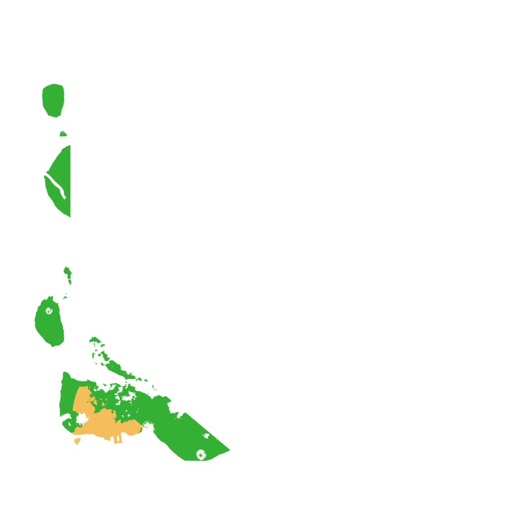 Biome Rust Map: Procedural Map, Size: 3800, Seed: 78546579